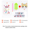 Diamond Painting Cartoon Stickers Kids DIY Round Drill Mosaic Decals (08) Newly