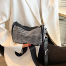 Rhinestone Handbag for Women Shoulder Bag Ladies Female Crossbody Shiny Purse