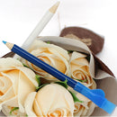 2pcs Erasable Tailor Chalk with Brush Fabric Pencil Clothes DIY Marker Pen Newly