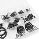 75pcs/Set High Carbon Fishing Rod Guides Ceramic Black Steel Ring Surf Casting A