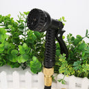Adjustable High Pressure Gun Sprinkler Nozzle Garden Car Clean Tool (Black)