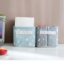 Cotton Linen Desktop Storage Box Laundry Basket Folding Sundry Storage Baskets