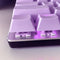 104pcs Universal Mechanical Keyboard Keycap PC Bakclit Key Cap Set (Purple)