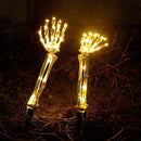 1 Pairs Ghost Hand Light Holiday Party Decor for Lawn Driveway Terrace Sidewalk