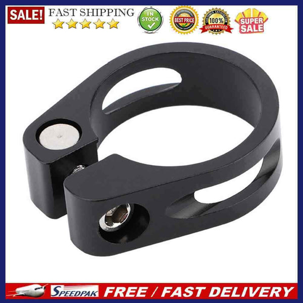 Aluminum Alloy Mountain Bike Seat Post Clamp Seat Tube Clip Cycling Accessori