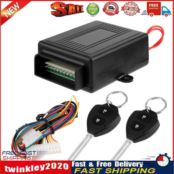 Universal Car Auto Remote Central Kit Door Lock Alarm Keyless Entry System Newly