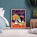5D DIY Full Round Drill Diamond Painting Pumpkin Kit Home Decoration Art Craft