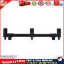 Fishing Rod Bite Alarms Holder Carp Fish Pole Buzz Bar Stand (3 Heads) Newly