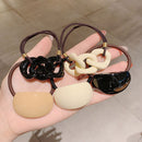 Fashion Headband Women Scrunchie Rubber Bands Hair Rope Clip Ponytail Holder