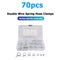 70pcs/set Assorted Double Wire Spring Clamps for Fuel Line Hose Tube 6-18mm