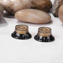 4pcs Guitar Tone Knobs Volume Control Top Hats for EPI LP Electric Guitar Parts