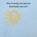 Plush Car Seat Belt Cover Breathable Kids Seatbelt Shoulder Pad (Sky Blue) Newly
