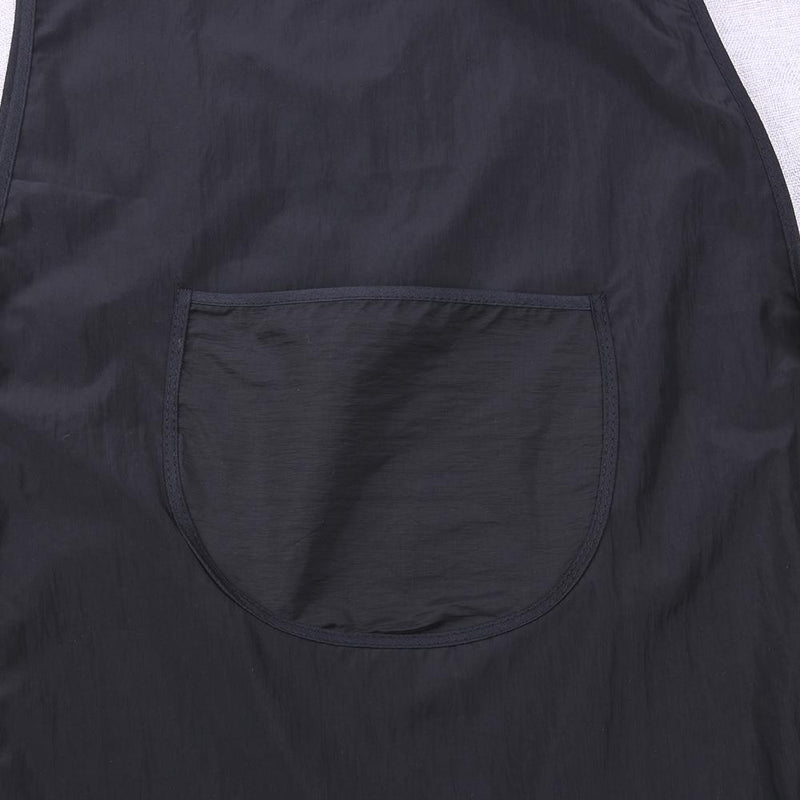 Salon Hair Cut Capes Hairdresser Barbers Apron Hairdressing Clothes (Black)