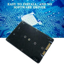 M.2 NGFF SSD to 2.5"SATA III Enclosure 7mm Drive Adapters 2280 2242 2260 N3G7