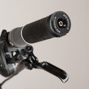 1 Pair Bicycle Handle Bar Grip End Cap Road MTB Handlebar End Plugs (Black)