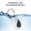 High Density PC Case Cover with Carabiner Compatible with AirTag (White) Newly