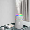 Portable Colorful Mini USB Car Humidifier Mist Maker Air Purifier (White)