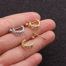 Piercing Piercing Jewelry Barbell Ear Studs Stainless Steel Cartilage Earring