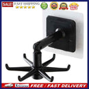 Practical Wall Pot Brush Storage Rack Save Space Bathroom Tools with Card Gro