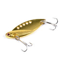 SHIZUO fishing bait, metal VIB bait vibration spoon long shot fishing bait hard