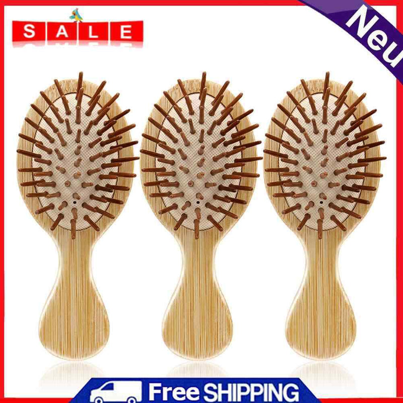 Healthy Care Anti-static Scalp Massage Wooden Cushion Airbag Comb Hair Brush