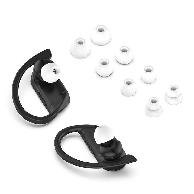 1 Set Soft Silicone Ear Tips Earphone Cover for Huawei FreeBuds 4i (White) Newly
