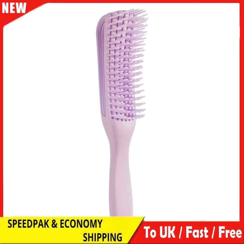 Detangling Hair Scalp Massage Comb Wet Curly Styling Hairbrush(Purple)