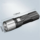 LED 3 Modes Flashlight Waterproof Torch Strong Brightness USB Rechargeable