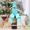 Christmas Knitted Scarf Bottle Cover Wrap Tableware Home Decor (Snowflakes)