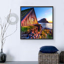 Beach House 5D Diamond Painting Embroidery DIY Needlework Cross Stitch Set