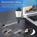 SD TF RJ45 USB 3.0 Type-C Splitter USB C HUB 4K HDMI PD Charging For Laptop PC