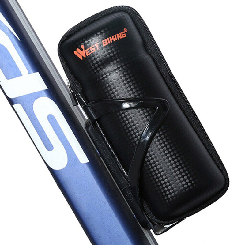 WEST BIKING Bike Bag Bottle Holder PVC Waterproof Repair Kit Organizer (A) Newly