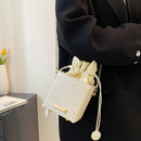 Retro PU Leather Totes Bags Women Solid Color Shoulder Female Purse Handbags