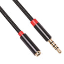 2m 3.5mm Headphone Speaker AUX Cable Male to Female Audio Extension Cord Newly