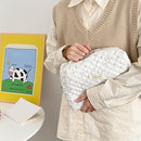 Women Cosmetic Bag Portable Make Up Pouch Floral Print Large Capacity for T