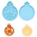 Crafts Christmas Ball Mold Jewelry Making Tool Silicone Moulds Keychain Molds