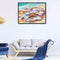 Sea Shells Oil Paint By Numbers Kits DIY Handpainted on Canvas Wall Art
