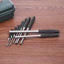 9pcs Multi Size Round Head Pins Set Punch Steel Grip Roll Pins Punch Tool