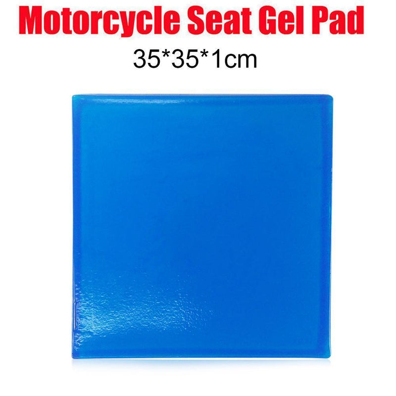 Motorcycle Seat Gel Pad Comfortable Cushion Shock Absorption Mat(35x35x1cm)