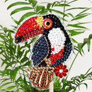 2x DIY Diamond Painting Flower Pot Plant Decor Stick Home Ornaments (HBJ18)