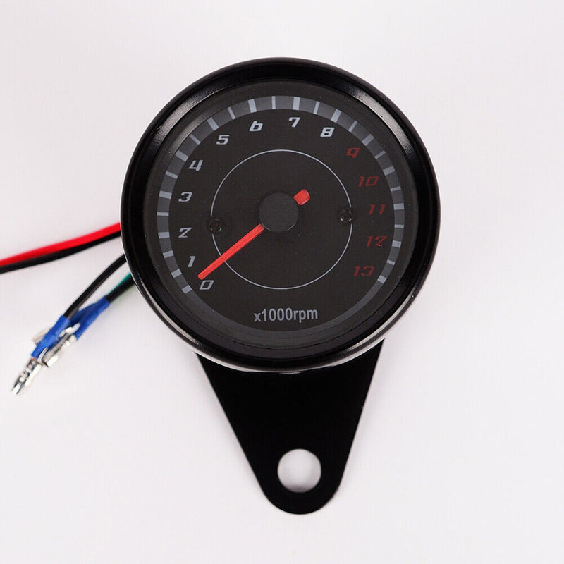DC12V Universal Motorcycle Speedometer Speedometer Display Speed & Miles