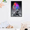 Spray Elephant Oil Paint By Numbers Kits Canvas Picture Wall Art Home DIY C