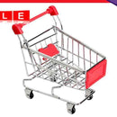 Mini Supermarket Handcart Shopping Utility Cart Mode Storage Basketball Phone Holder