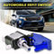 Car Illuminated LED Toggle Switch Control ON/OFF+Aircraft Missile Cover (B)