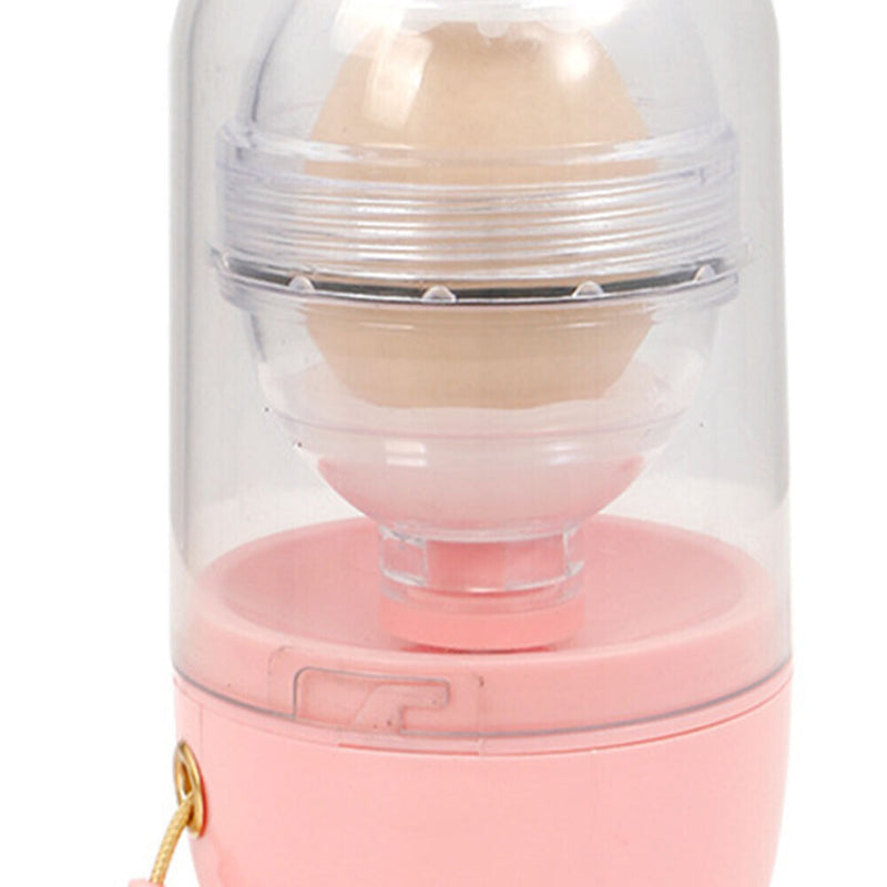 Manual Egg Shaker Egg Scrambler Puller White Yolk Mixer Blender (Pink)