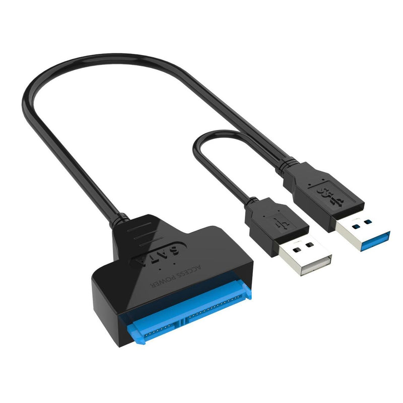 USB to SATA Adapter Cable Data Converter 3.0 to 2.5''/3.5'' For HDD SSD USB:
