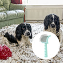 Pet Grooming Comb Shedding Needle Brush Dog Cat Undercoat Dematting (Green)
