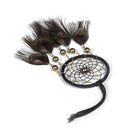 Akaddy Peacock Feathers Handmade Dreamcatcher Craft Dream Catcher Net Home Deco