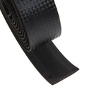 Cycling Cork Handlebar Tape Black + 2 Bar Plug Carbon fiber black