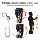 Portable MAPP Gas Cylinder Hook Multi-Purpose MAPP Gas Bottle Hanger for Outdoor